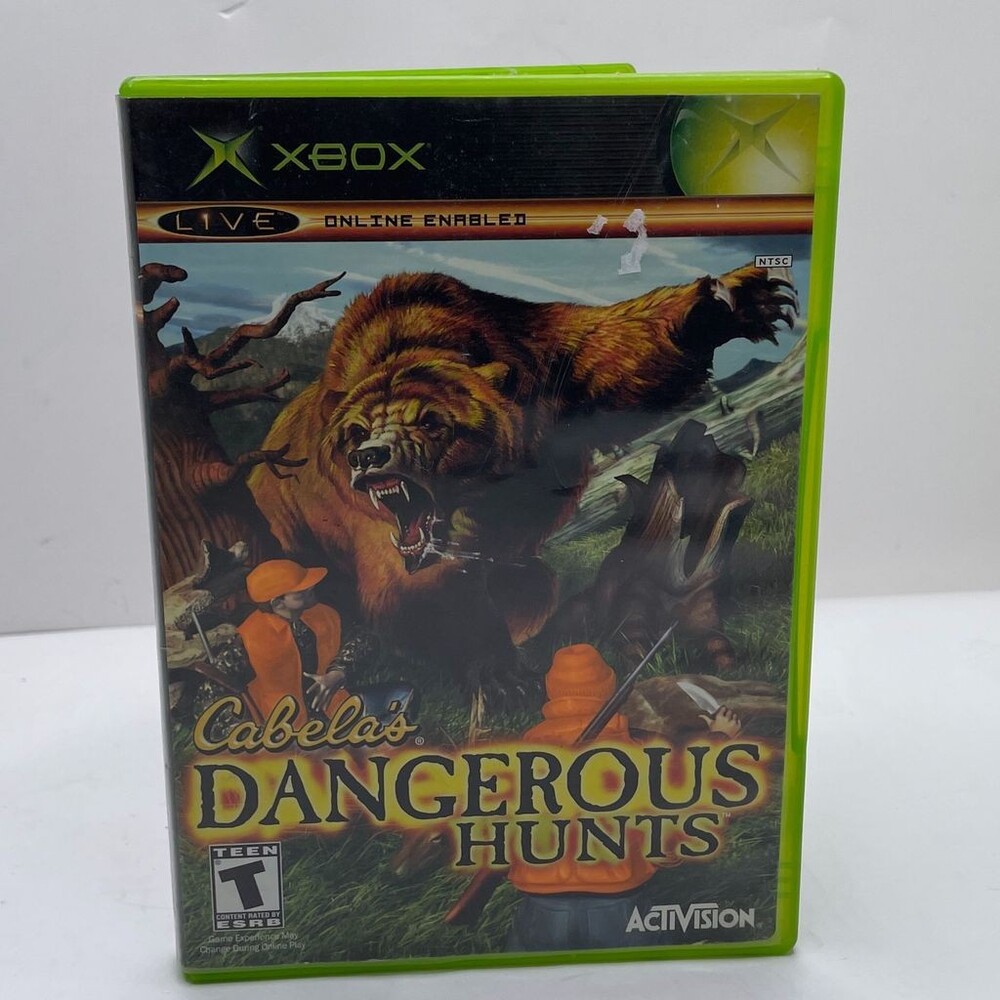Cabela's Dangerous Hunts XB Activision (Microsoft Xbox, 2003) No Manual